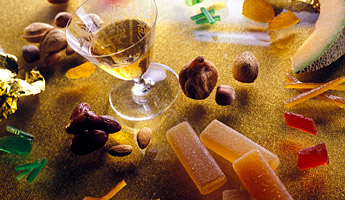 Pineau et fruits secs